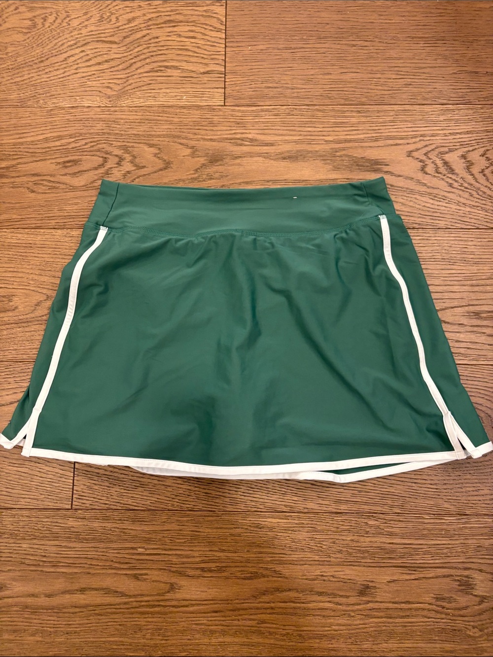 Old Navy Green Mini Skort with White Trim